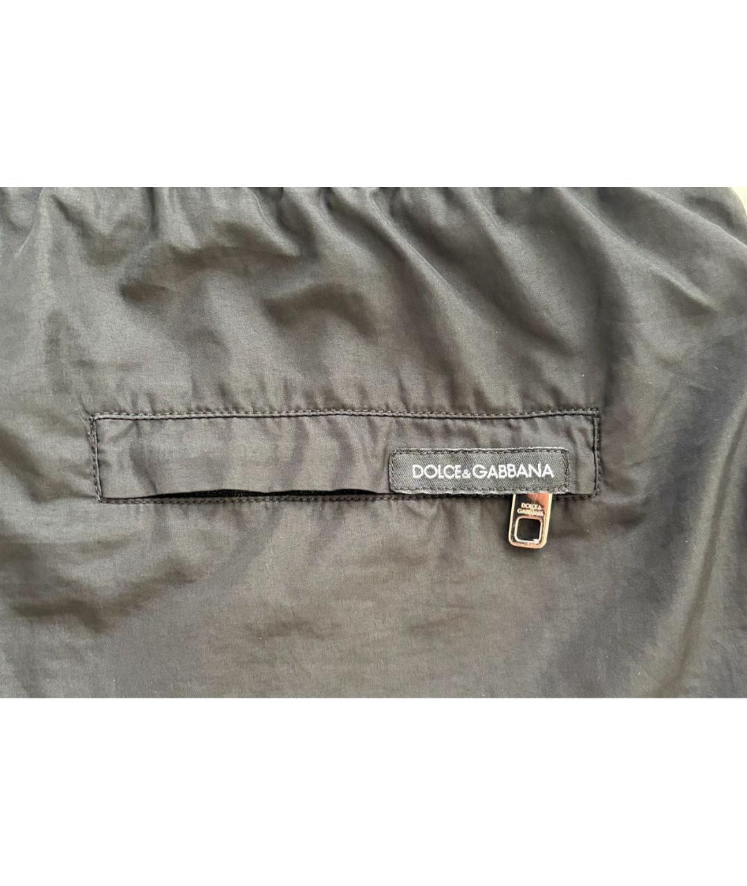 DOLCE&GABBANA Черные шорты, фото 3