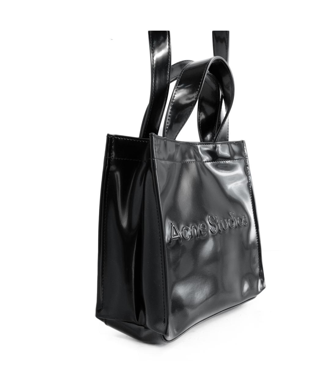 ACNE STUDIOS Черная сумка с короткими ручками, фото 2