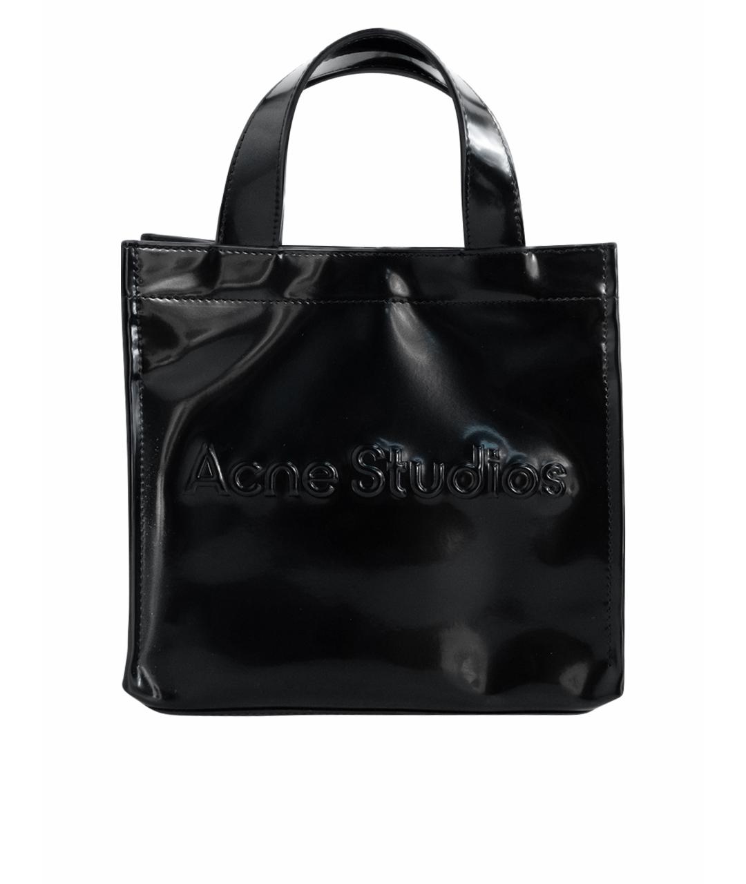 ACNE STUDIOS Черная сумка с короткими ручками, фото 1