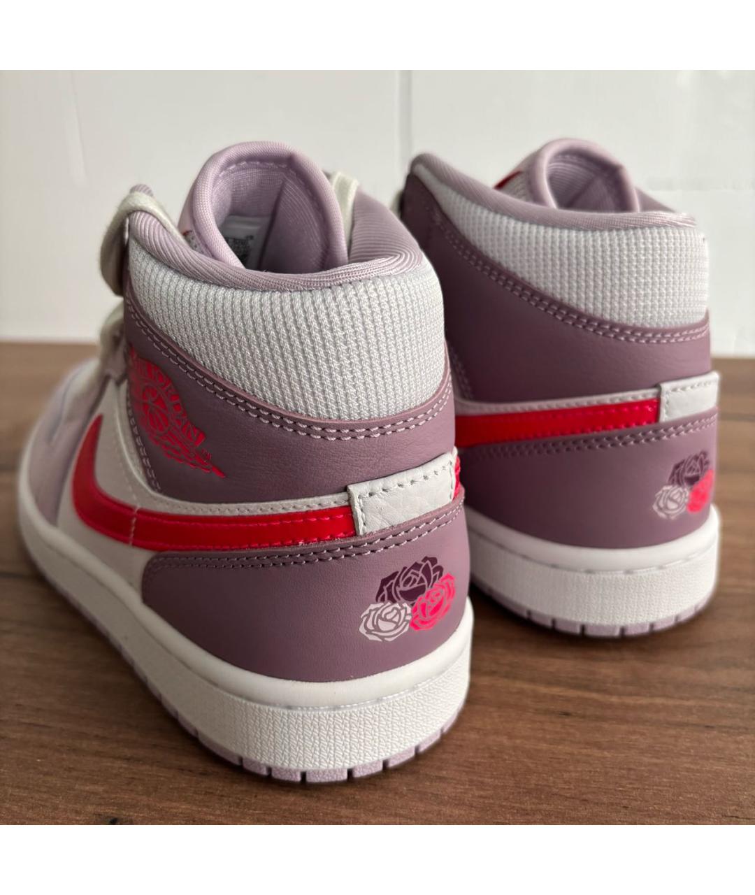 JORDAN Фиолетовые кроссовки, фото 4