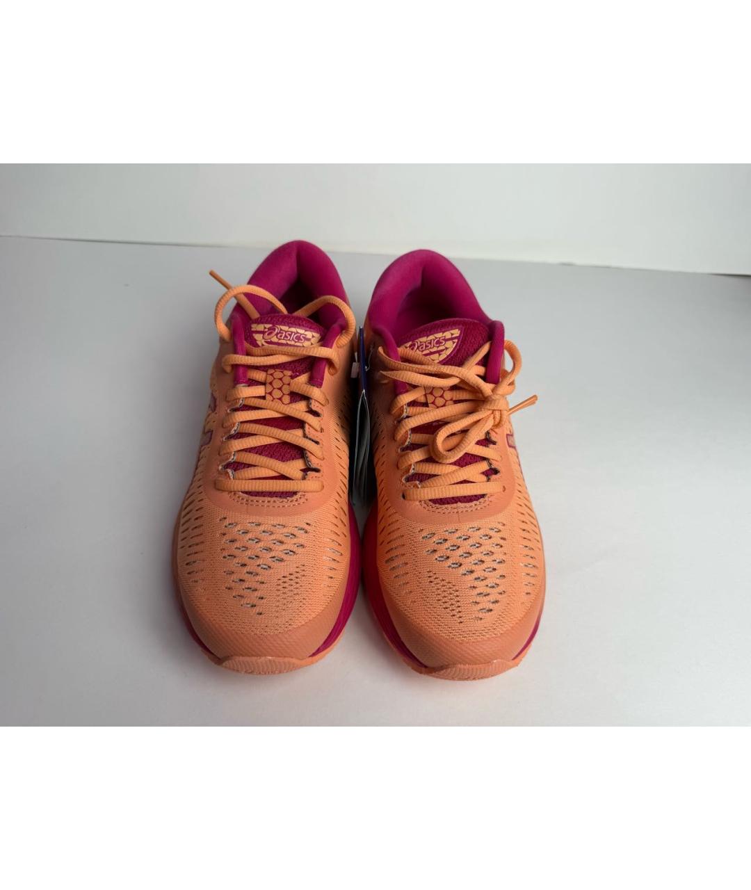 ASICS Оранжевое текстильные кроссовки, фото 2