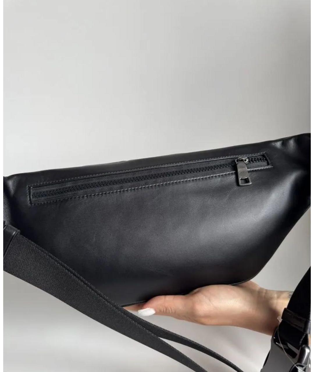 COACH Черная поясная сумка, фото 2