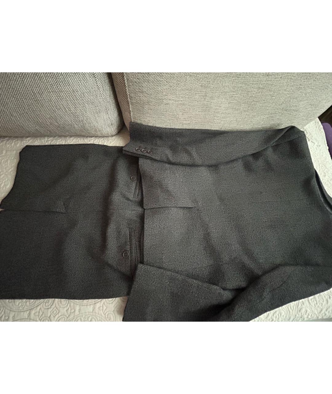 CHLOE Коричневый шерстяной костюм с юбками, фото 3