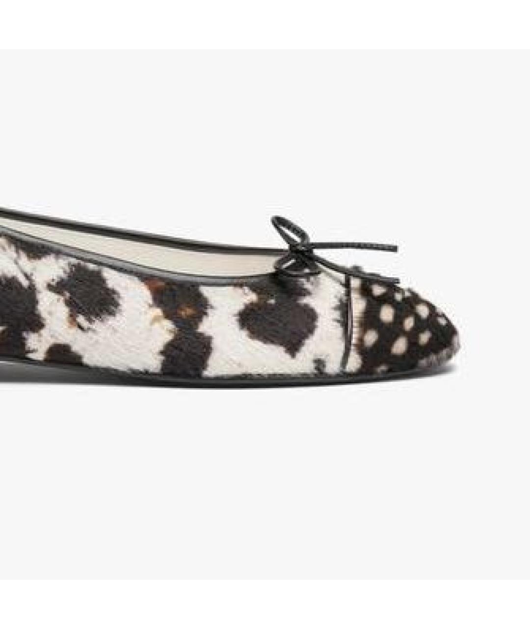 CHANEL Бежевые кожаные балетки, фото 2