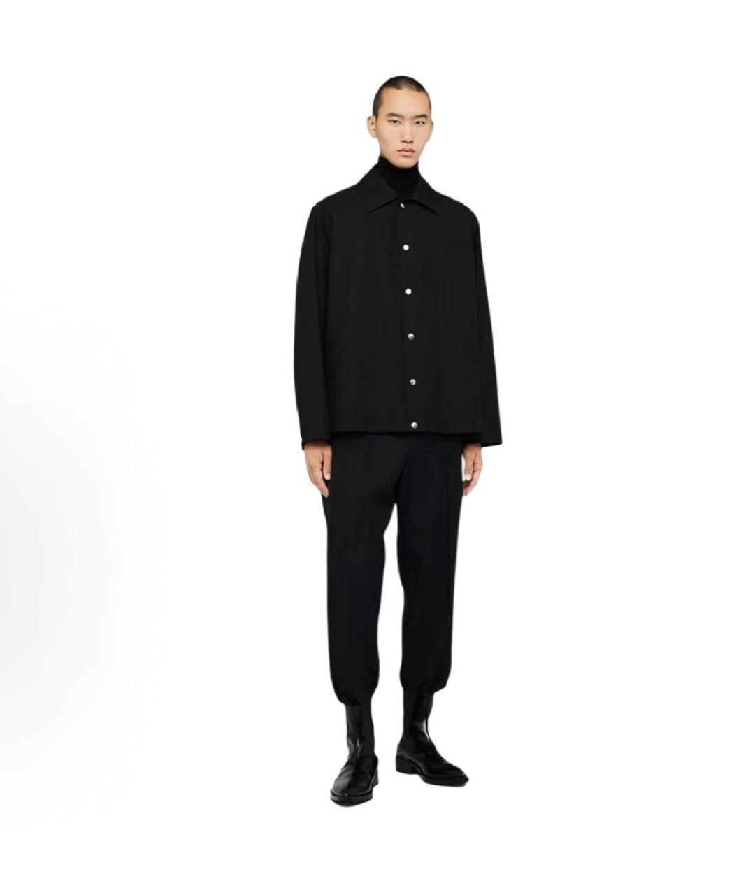 JIL SANDER Черная куртка, фото 3