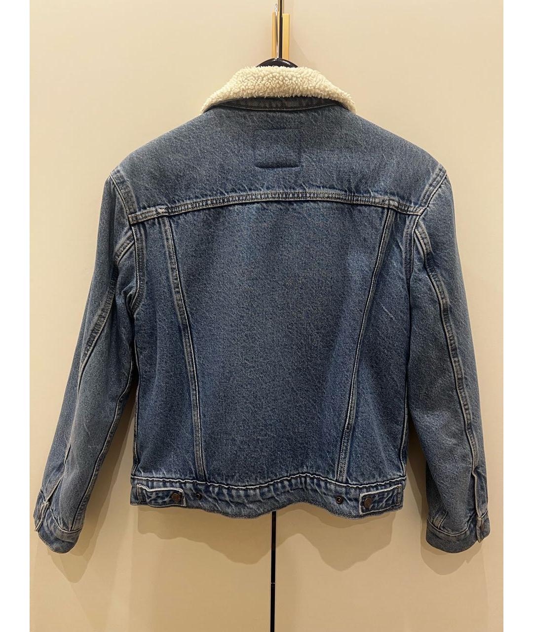 LEVI'S Голубая деним куртка, фото 2