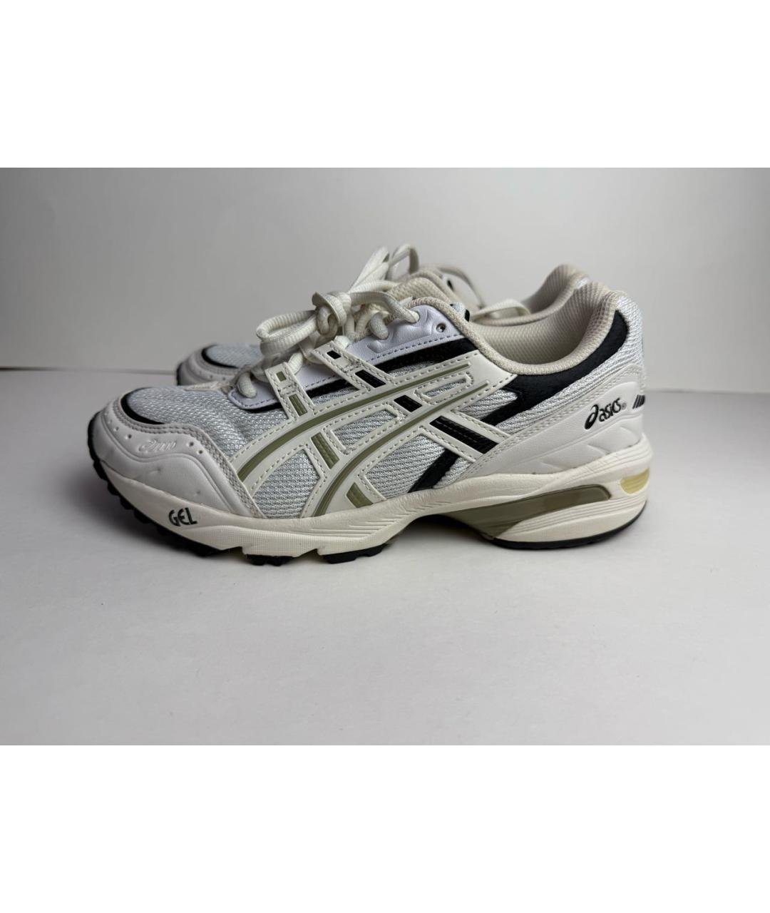 ASICS Белые текстильные кроссовки, фото 8