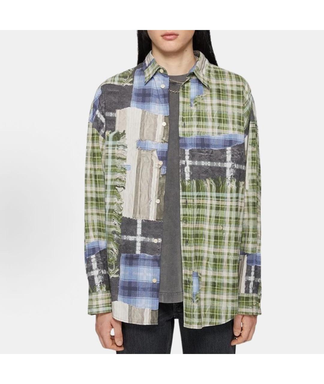 ACNE STUDIOS Зеленая рубашка, фото 2