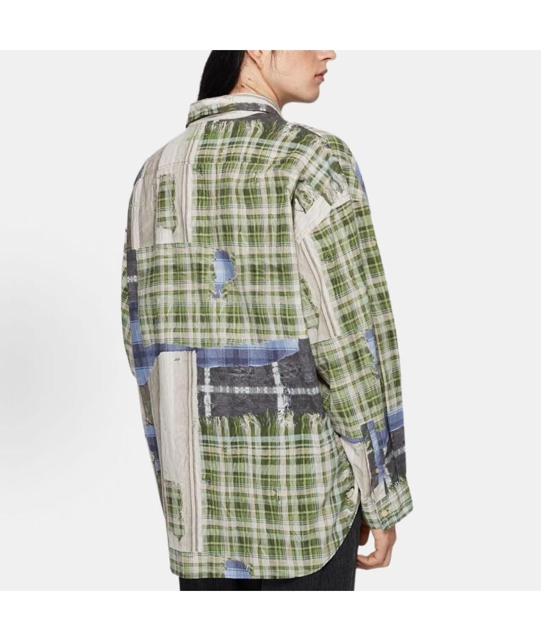 ACNE STUDIOS Зеленая рубашка, фото 3