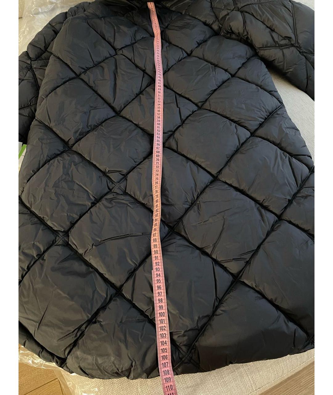 DKNY Черное полиэстеровое пальто, фото 5