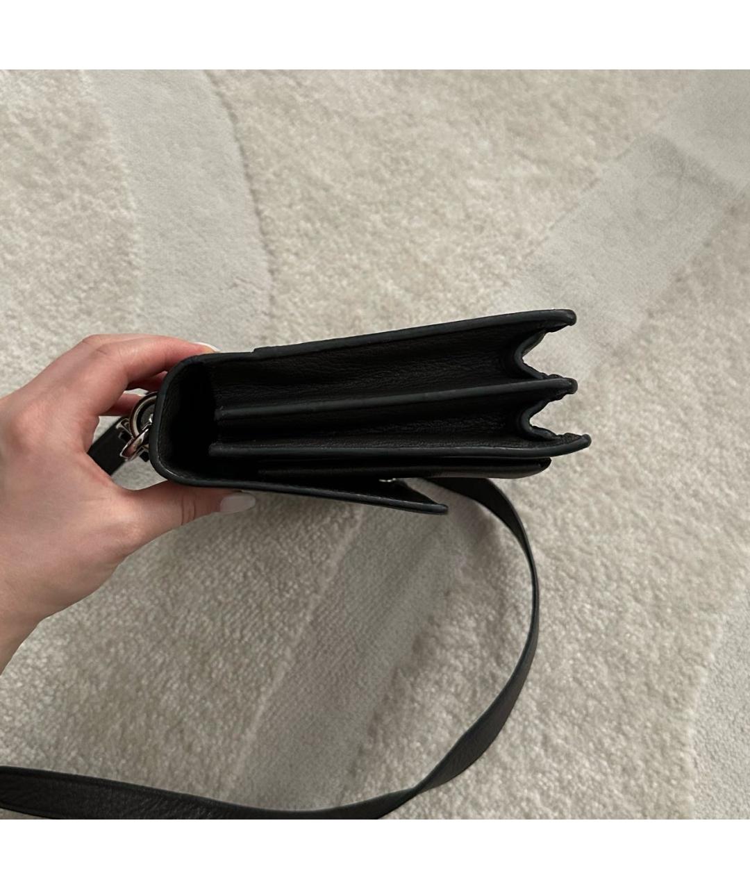 SAINT LAURENT Кожаная сумка через плечо, фото 5