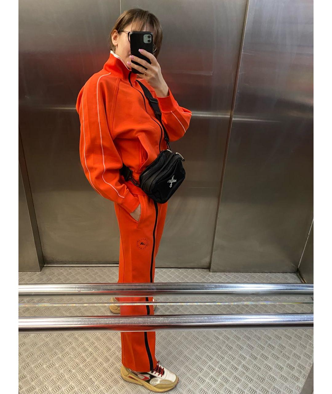 ADIDAS BY STELLA MCCARTNEY Красный хлопко-эластановый спортивные костюмы, фото 7