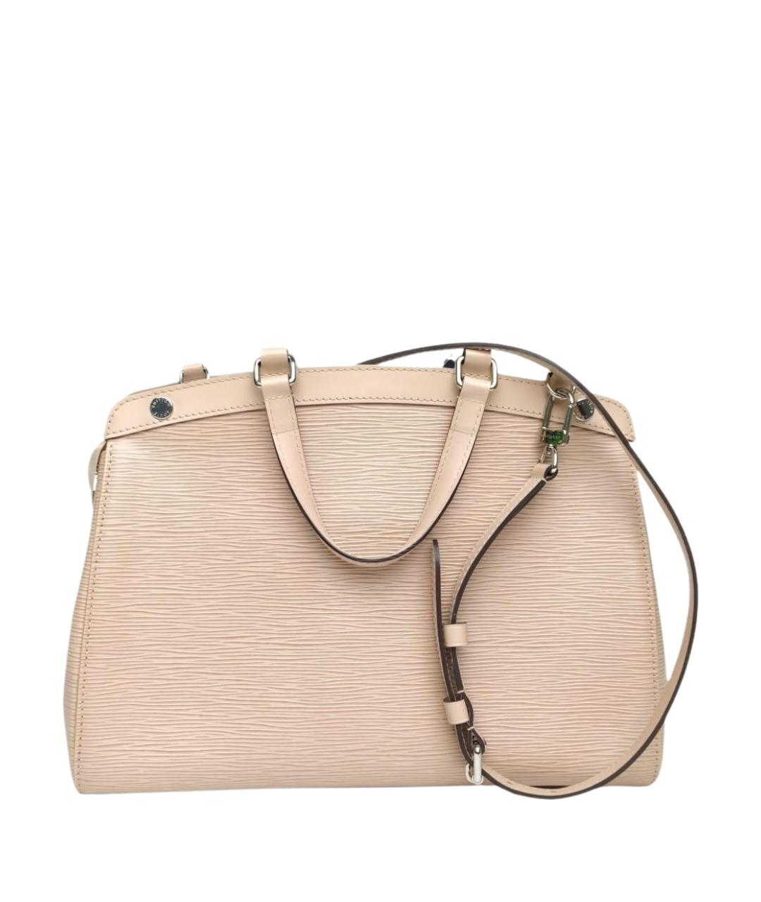 LOUIS VUITTON Бежевая кожаная сумка тоут, фото 1