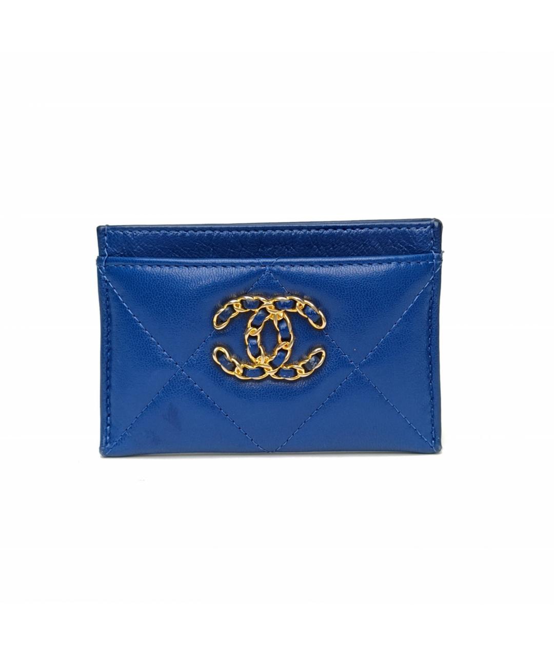 CHANEL Синий кардхолдер, фото 2