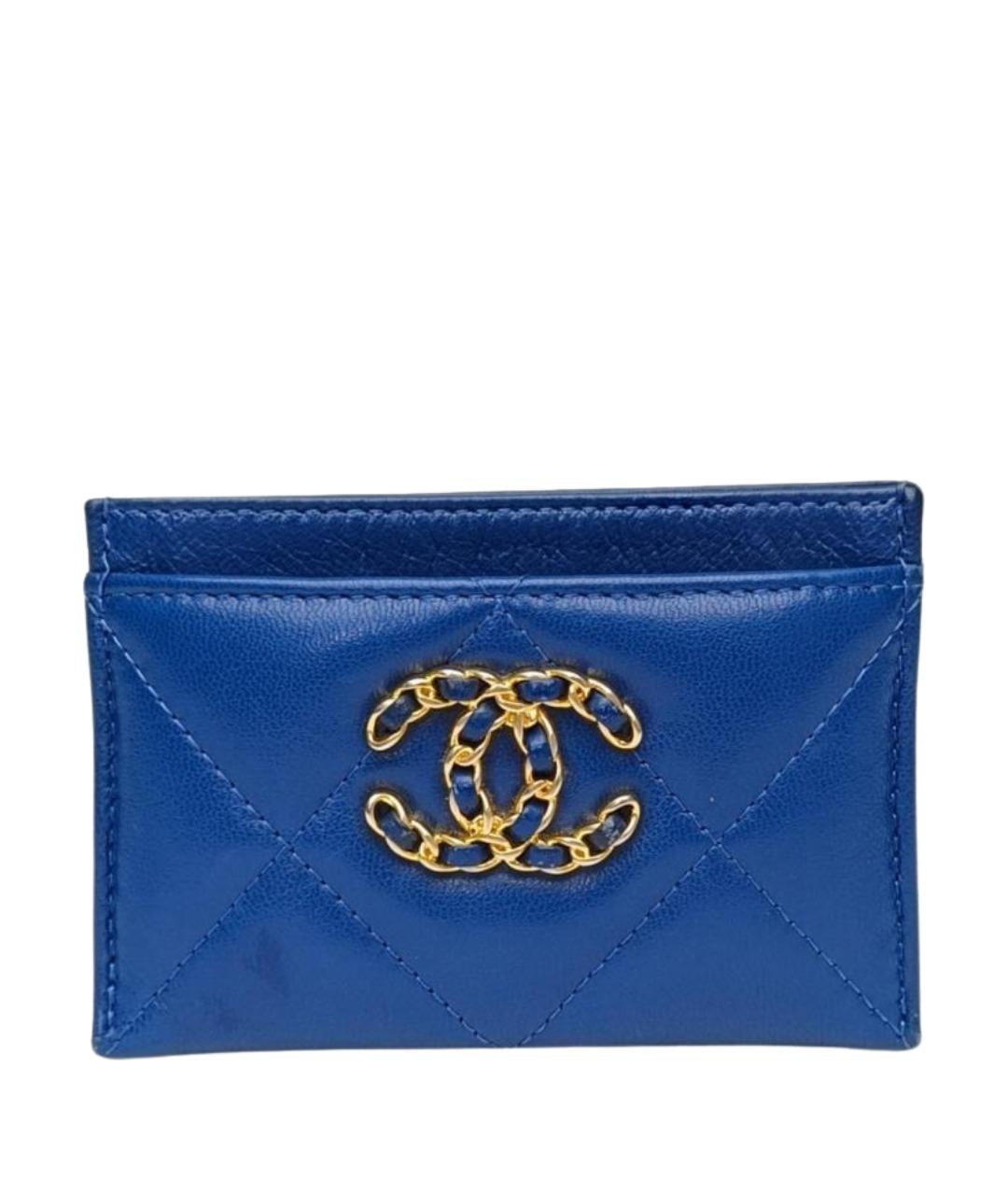 CHANEL Синий кардхолдер, фото 1