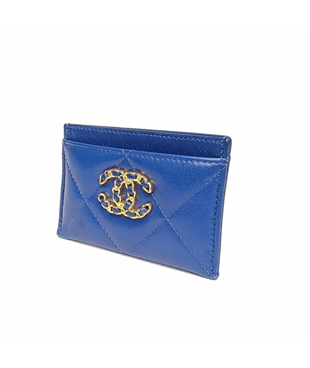 CHANEL Синий кардхолдер, фото 3
