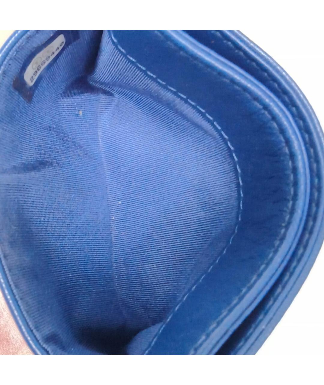 CHANEL Синий кардхолдер, фото 8