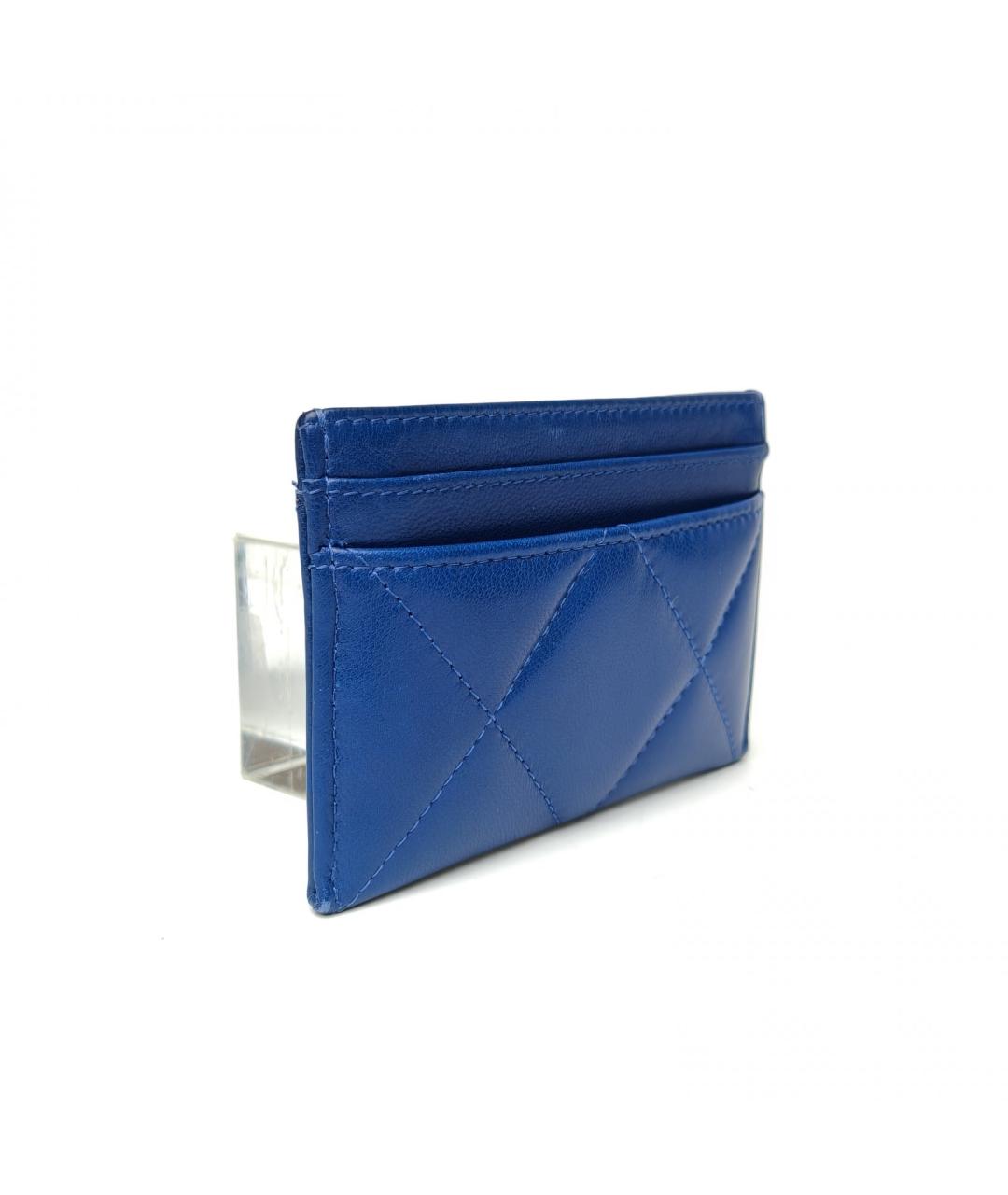 CHANEL Синий кардхолдер, фото 5