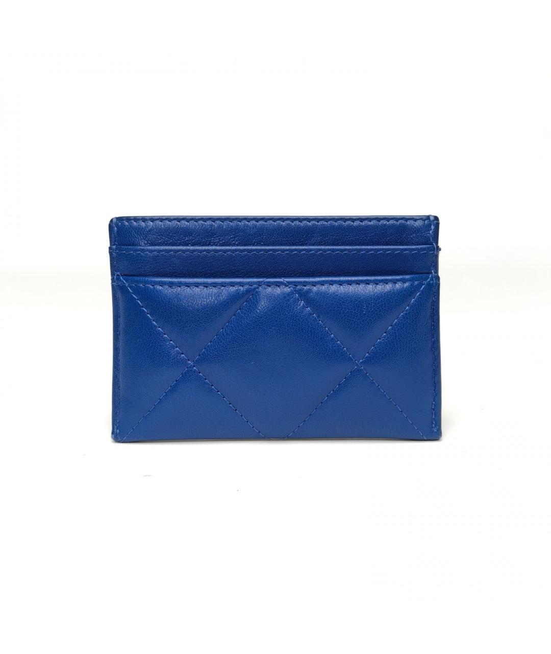 CHANEL Синий кардхолдер, фото 4