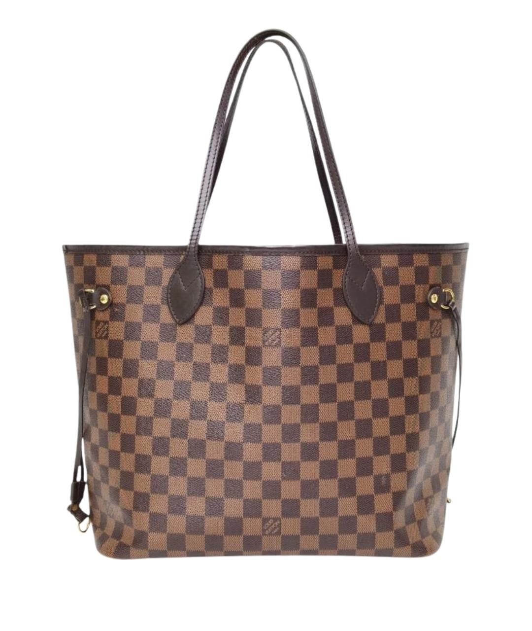 LOUIS VUITTON Коричневая сумка через плечо, фото 1