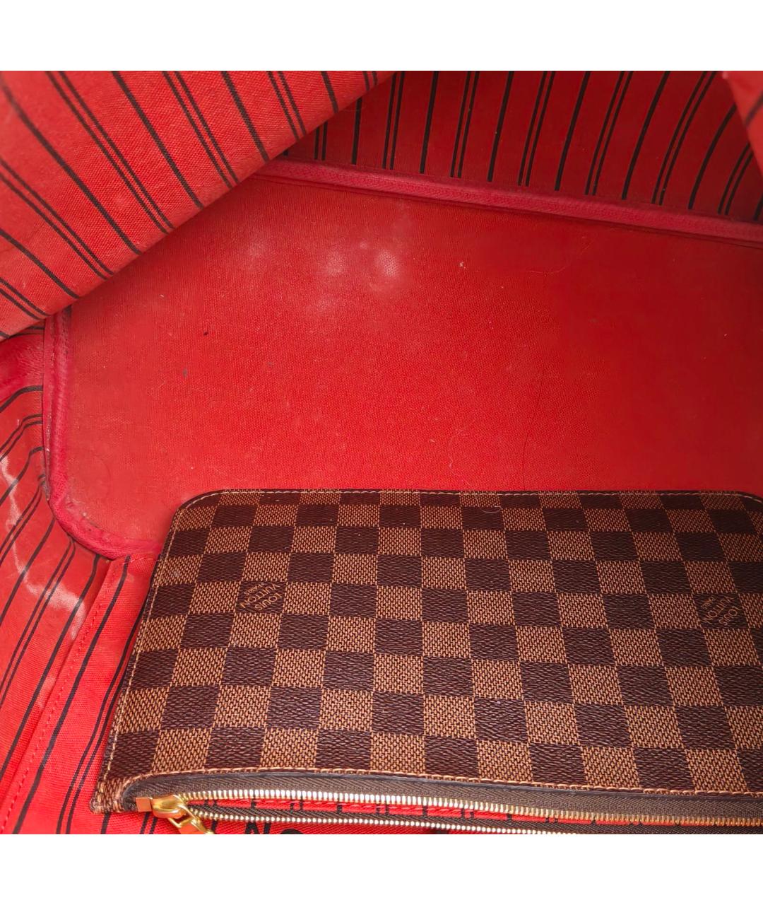 LOUIS VUITTON Коричневая сумка через плечо, фото 7