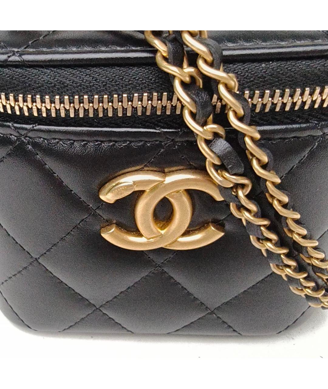 CHANEL Черная сумка через плечо, фото 7