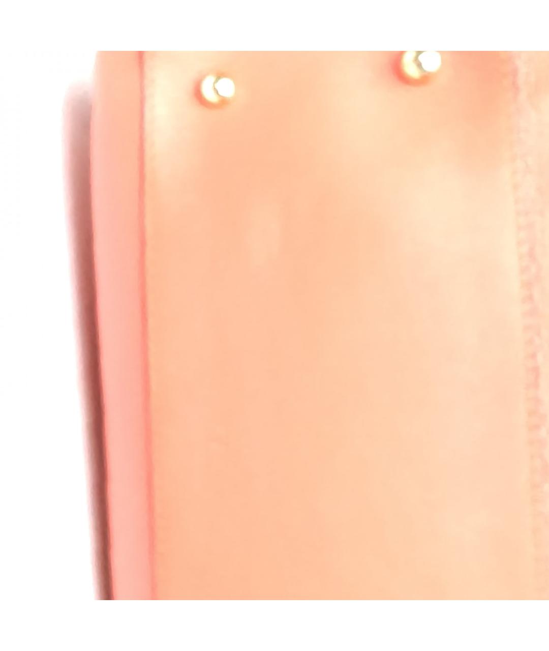 LOEWE Коралловая кожаная сумка через плечо, фото 6