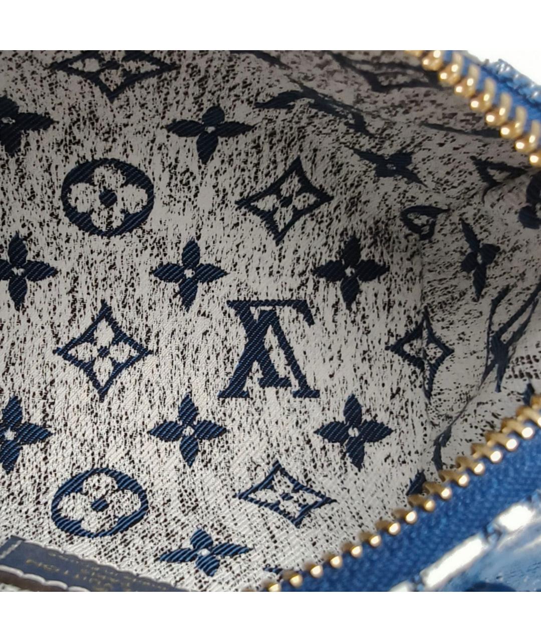 LOUIS VUITTON Деним сумка с короткими ручками, фото 7