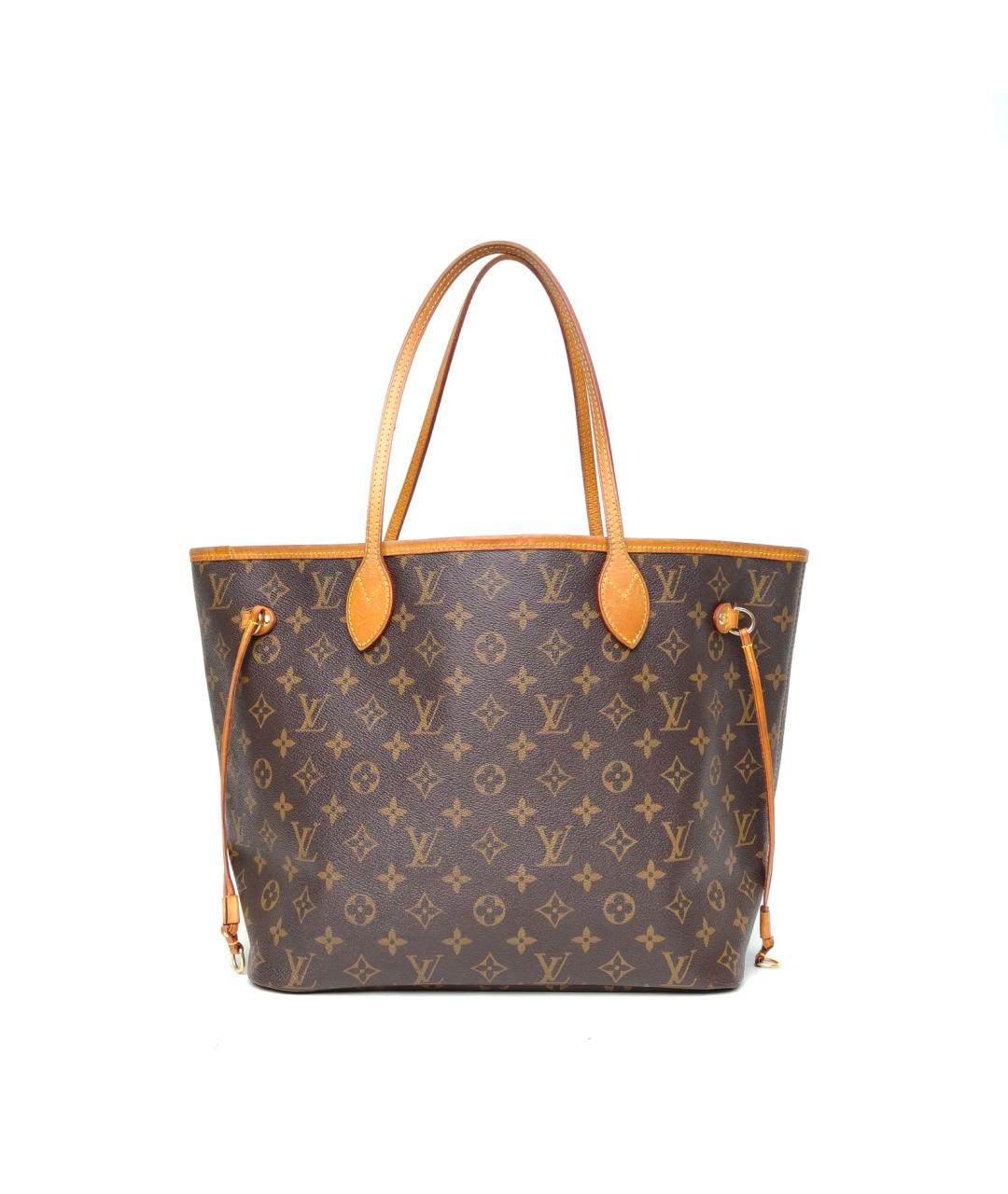 LOUIS VUITTON Коричневая кожаная сумка тоут, фото 2