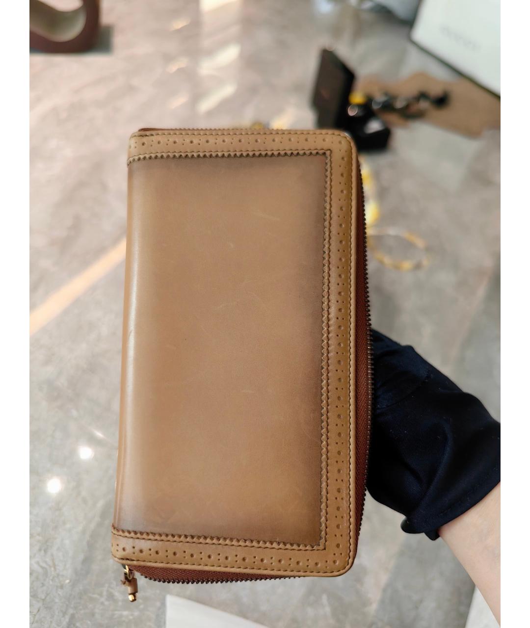 GUCCI Коричневый кошелек, фото 8