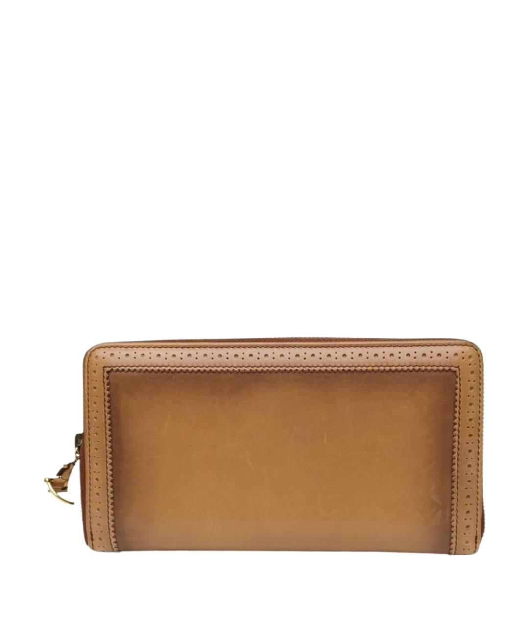 GUCCI Коричневый кошелек, фото 1