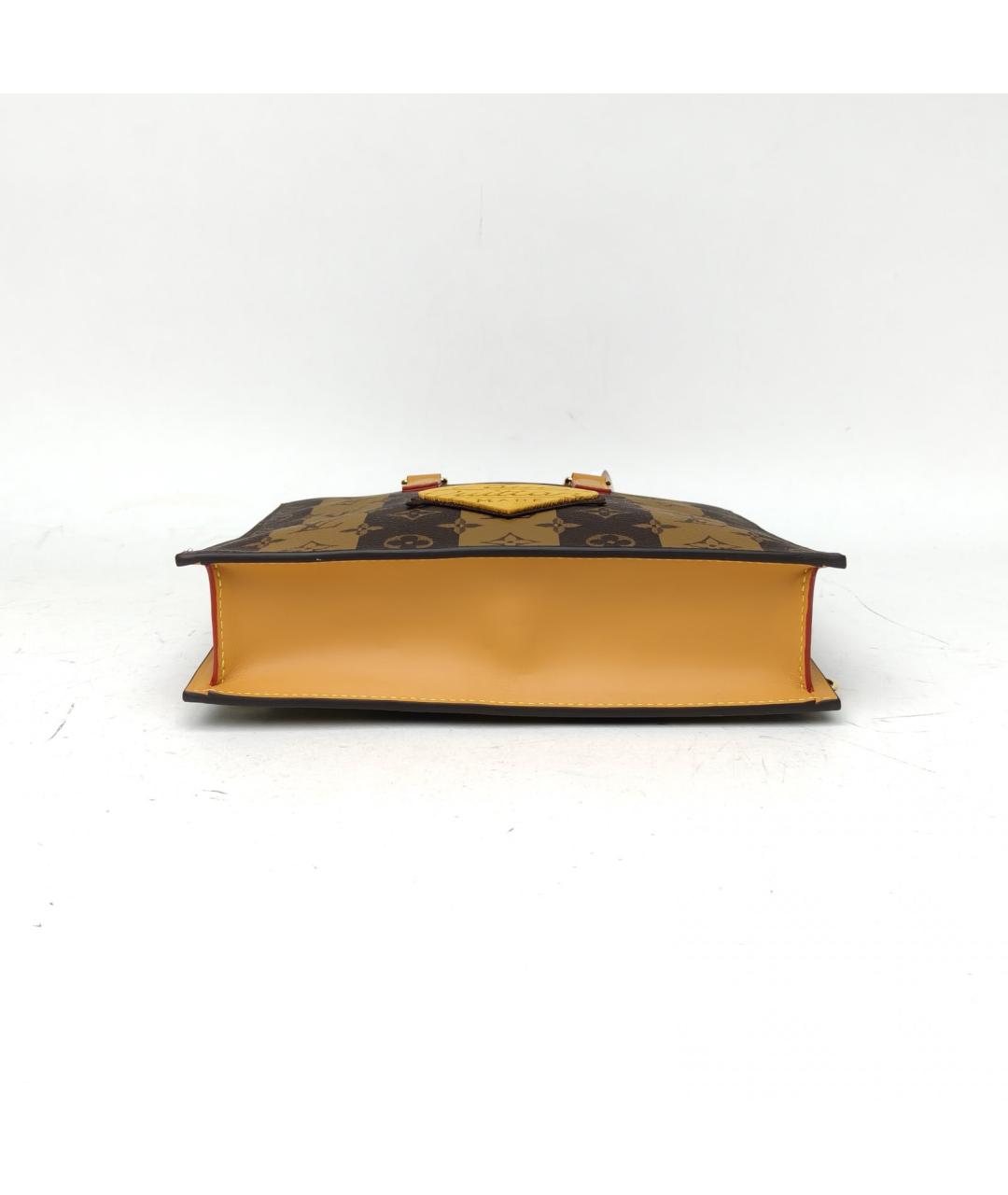 LOUIS VUITTON Коричневая сумка через плечо, фото 6