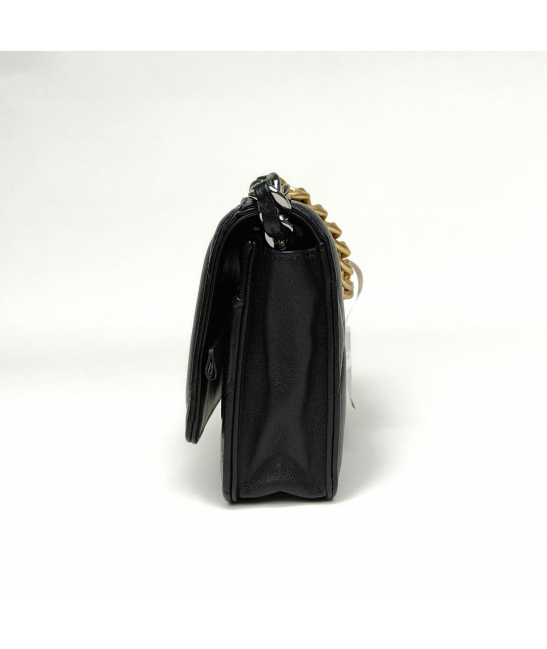 CHANEL Черная кожаная сумка через плечо, фото 9