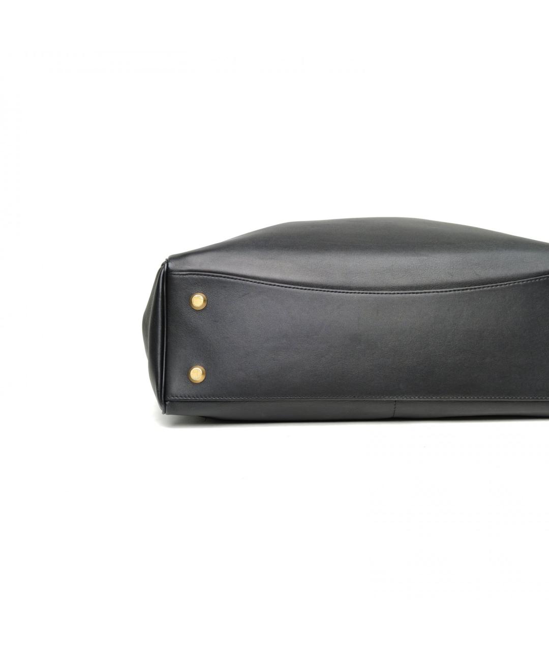 BALENCIAGA Черная кожаная сумка через плечо, фото 6