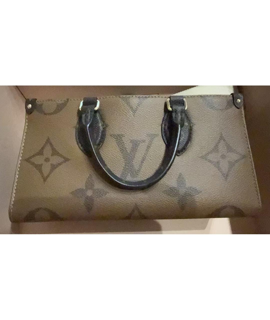 LOUIS VUITTON Коричневая сумка через плечо, фото 8
