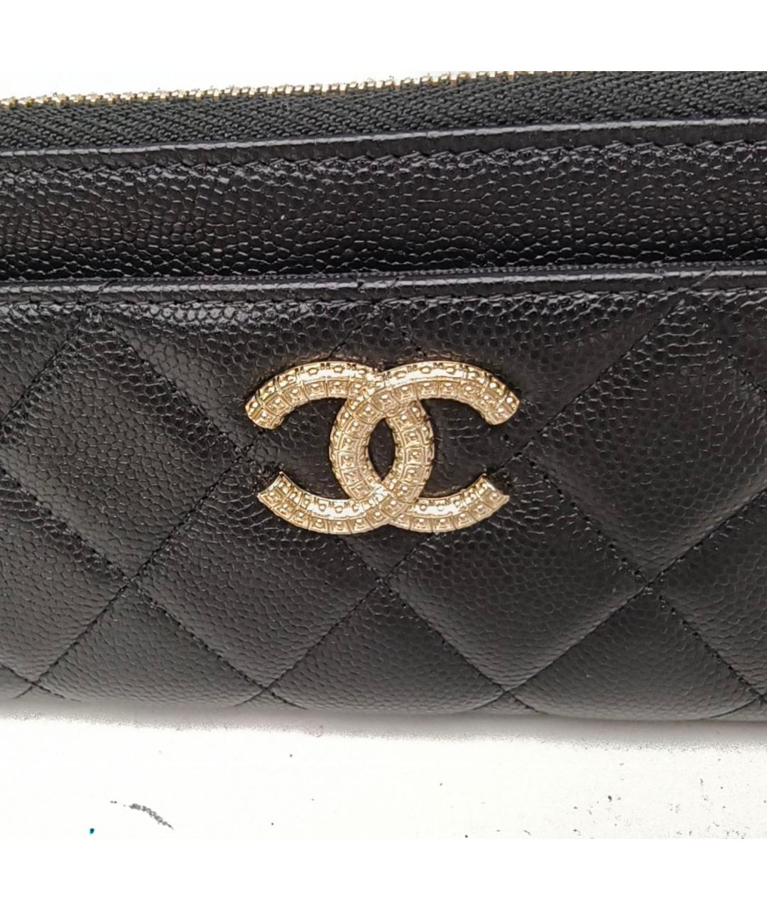 CHANEL Черный кардхолдер, фото 7