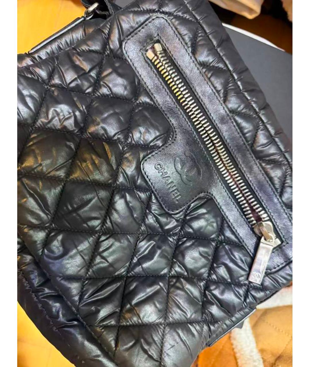 CHANEL Черная сумка через плечо, фото 9