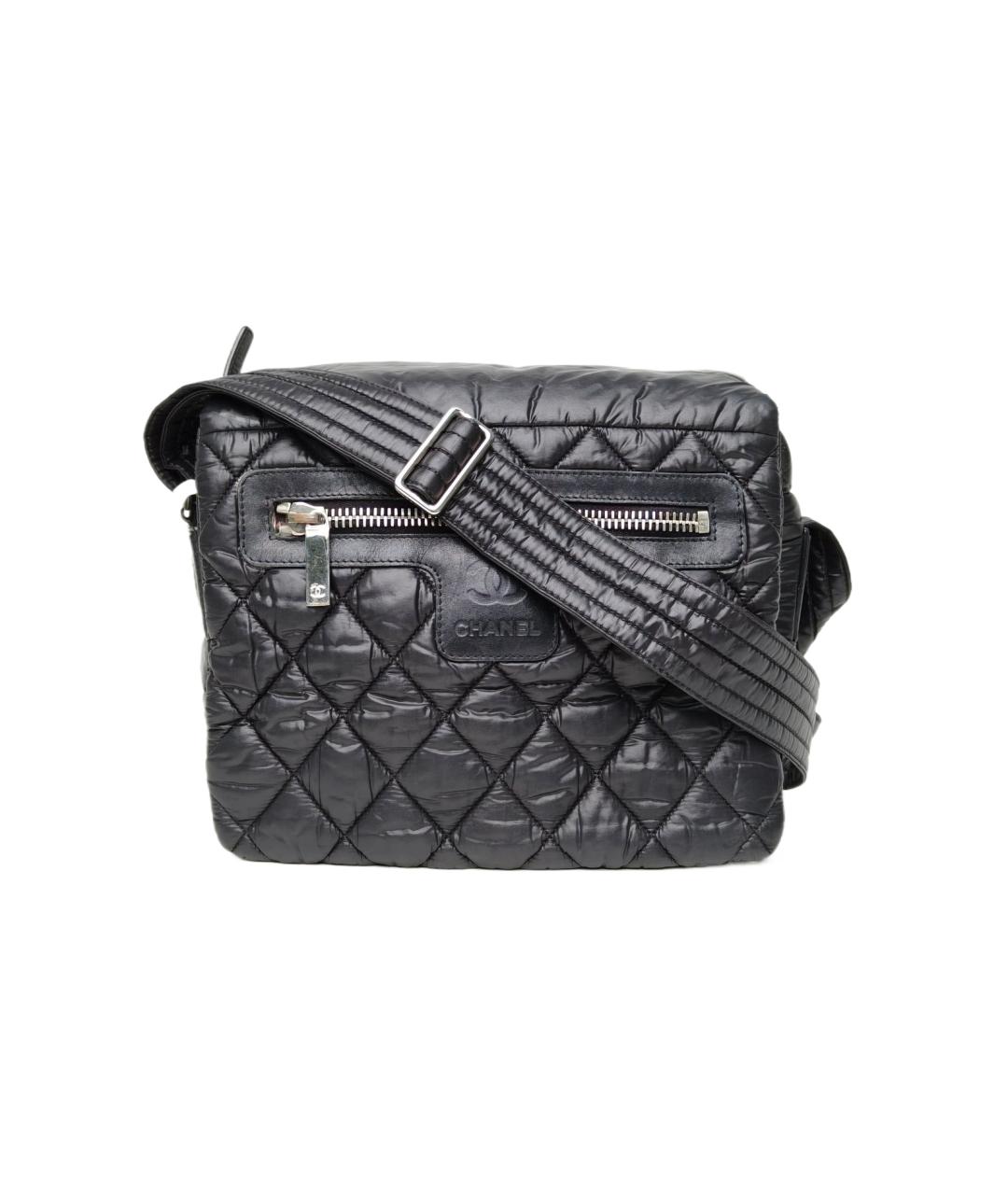 CHANEL Черная сумка через плечо, фото 10