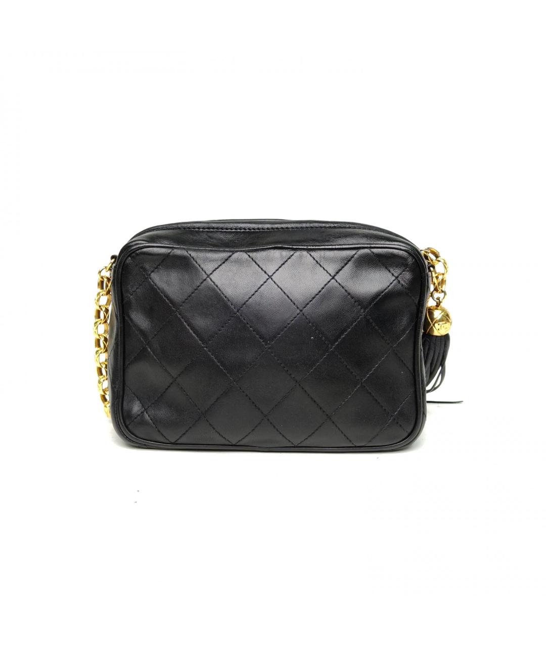 CHANEL Черная сумка через плечо, фото 4