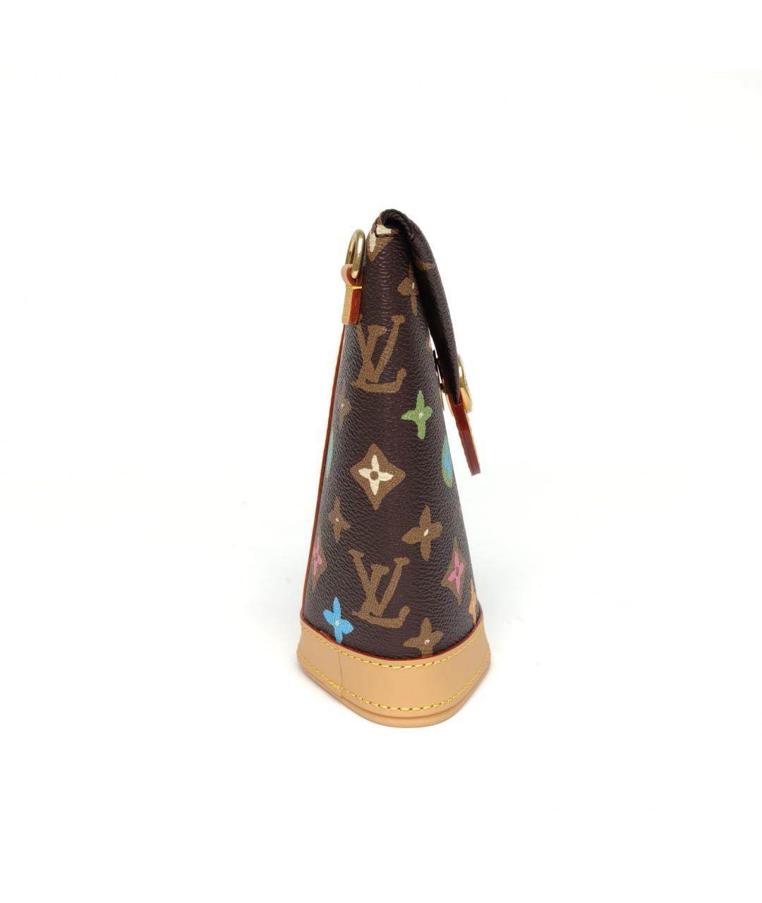 LOUIS VUITTON Коричневая сумка через плечо, фото 5