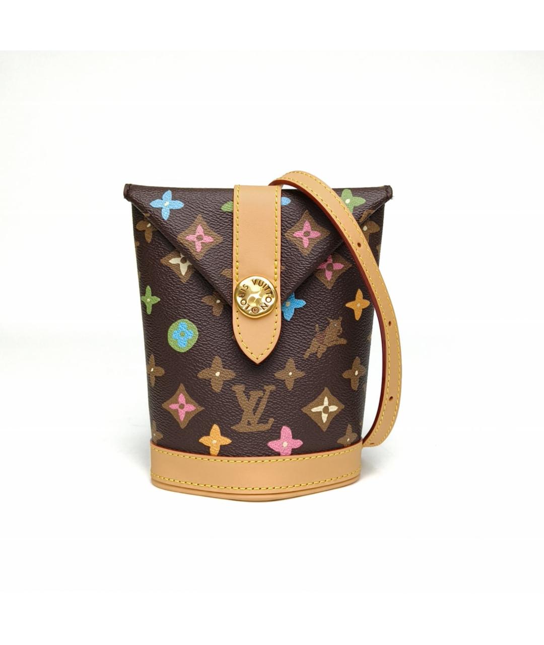 LOUIS VUITTON Коричневая сумка через плечо, фото 2