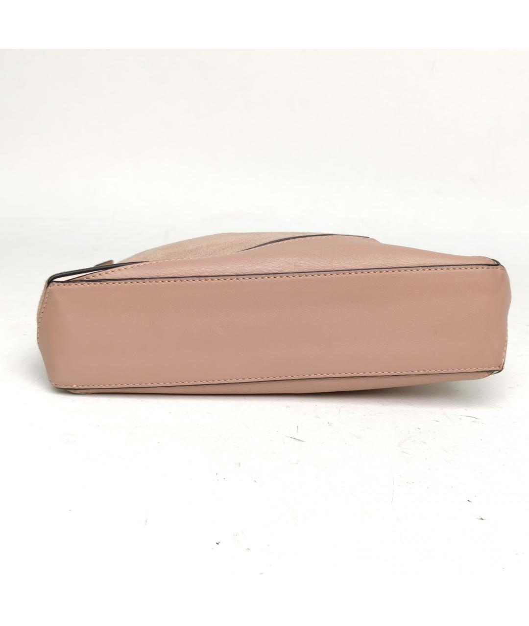 LOEWE Розовая кожаная сумка через плечо, фото 6