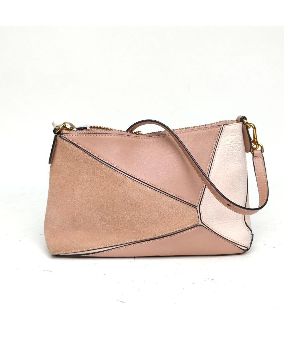 LOEWE Розовая кожаная сумка через плечо, фото 2