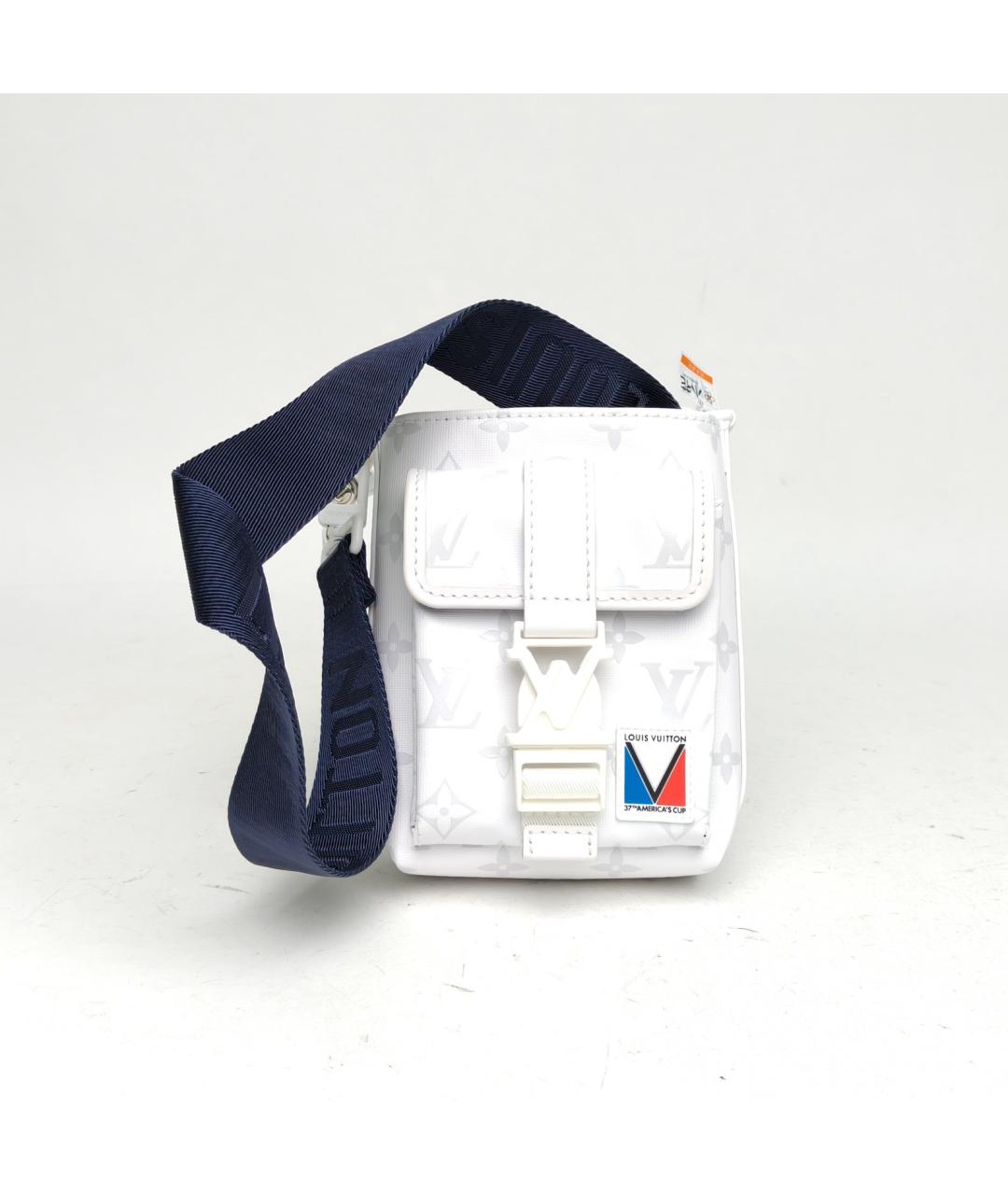 LOUIS VUITTON Белая сумка через плечо, фото 2