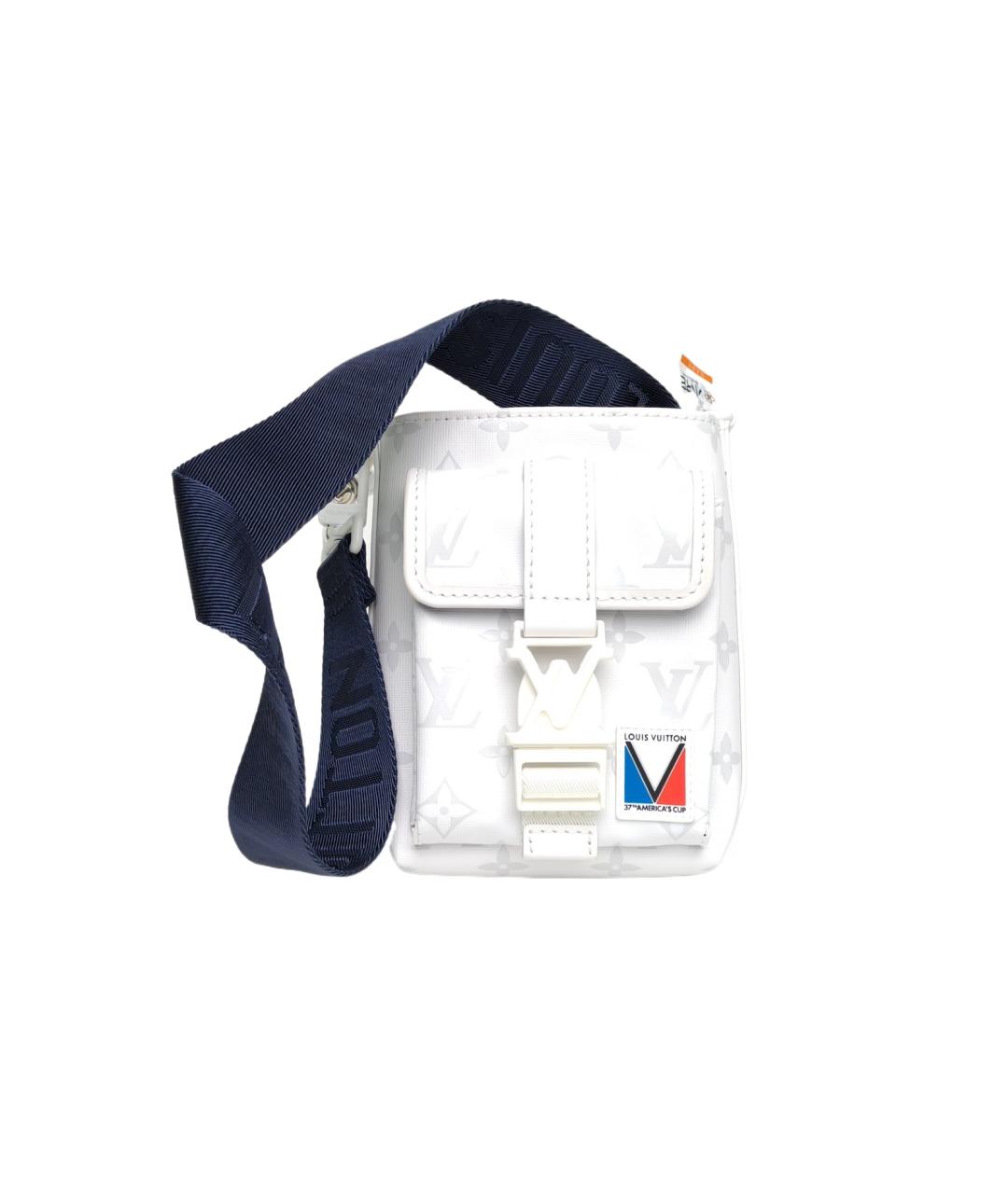 LOUIS VUITTON Белая сумка через плечо, фото 10