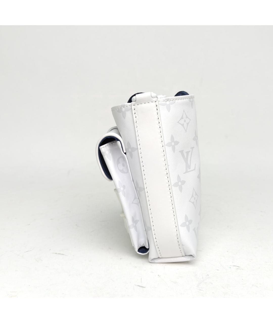 LOUIS VUITTON Белая сумка через плечо, фото 3