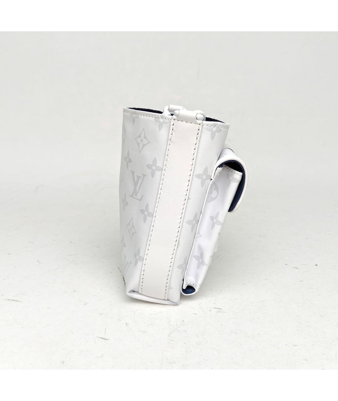 LOUIS VUITTON Белая сумка через плечо, фото 5