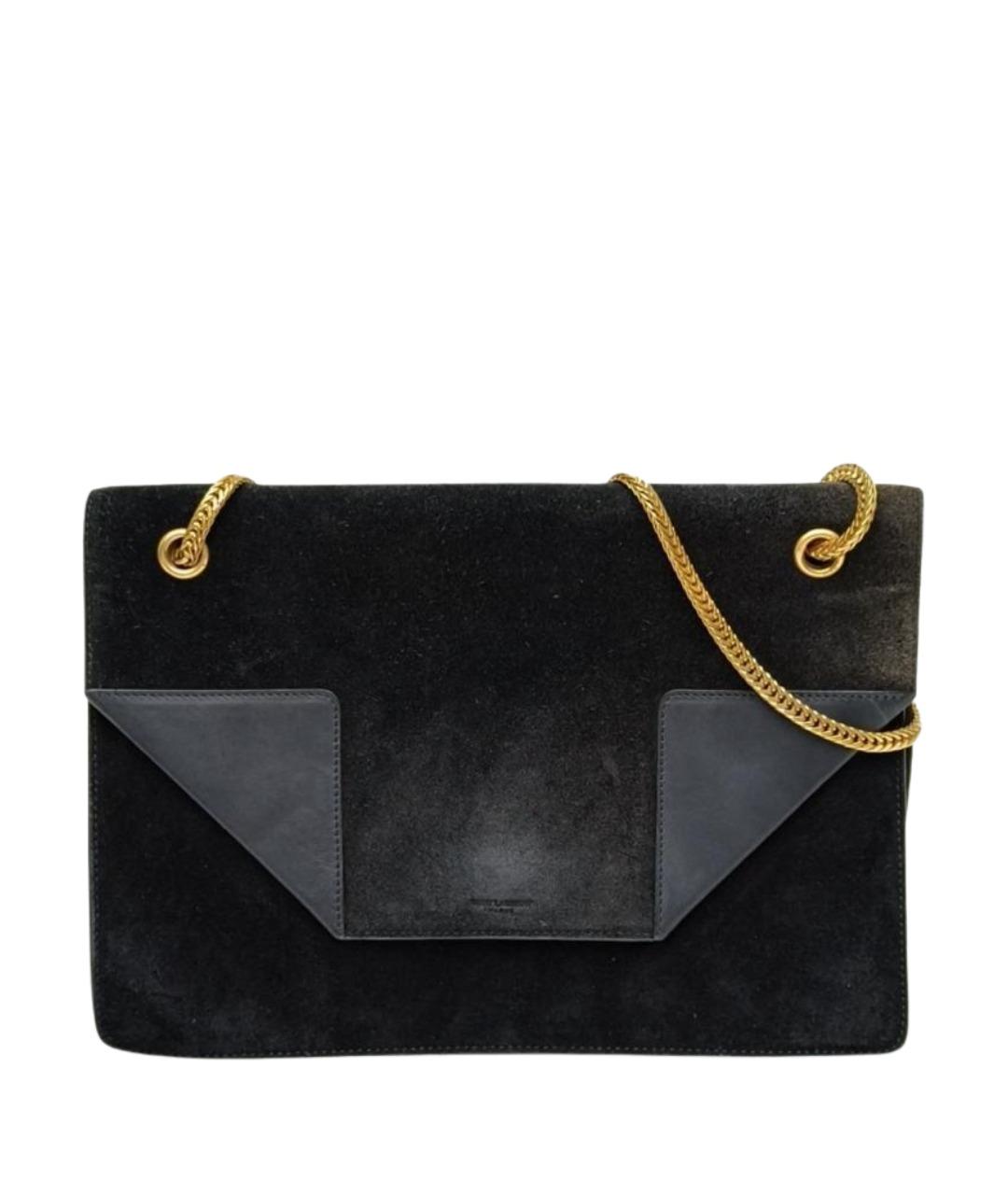 SAINT LAURENT Черная сумка через плечо, фото 1