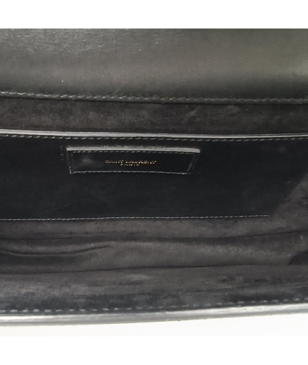 SAINT LAURENT Черная сумка через плечо, фото 7