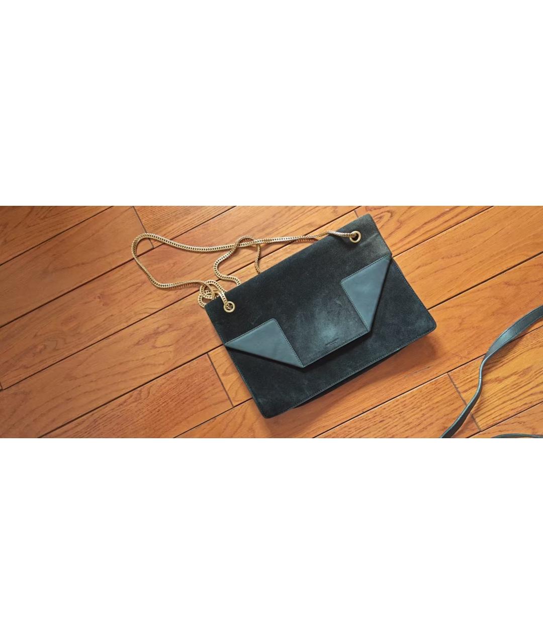 SAINT LAURENT Черная сумка через плечо, фото 8